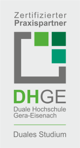 Zertifizierter Praxispartner - DHGE Duale Hochschule Gera-Eisenach - Duales Studium